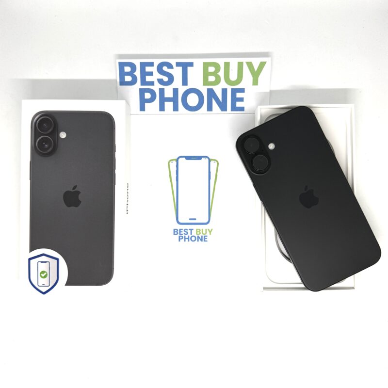 IMG_4154 2 iPhone 16 Plus 128GB zwart /krasvrij /100% batt /garantie