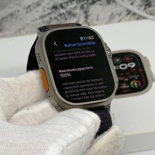 Apple Watch Ultra 2 grijs /trail band /100% batt /garantie