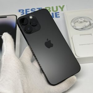 IMG_4331 2 iPhone 14 Pro Max 128GB zwart /krasvrij glas /86% batt /garantie