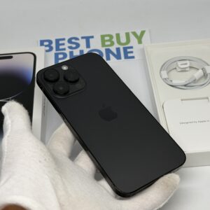 IMG_4332 2 iPhone 14 Pro Max 128GB zwart /krasvrij glas /86% batt /garantie