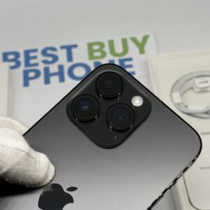 IMG_4334 iPhone 14 Pro Max 128GB zwart /krasvrij glas /86% batt /garantie