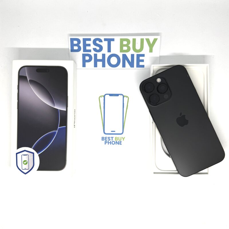iPhone 16 Pro Max 256GB zwart /licht gebruikt /90% batt /garantie