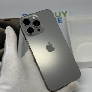 iPhone 15 Pro Max 256GB zwart /zeer net /88% batt /garantie