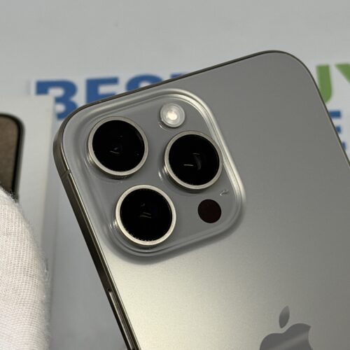 iPhone 15 Pro Max 256GB zwart /zeer net /88% batt /garantie