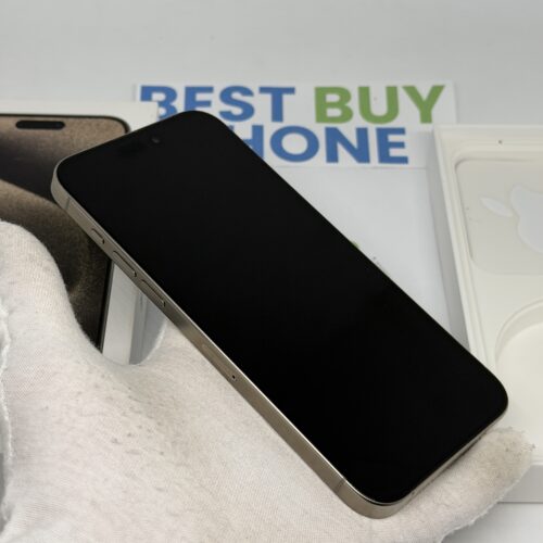 iPhone 15 Pro Max 256GB zwart /zeer net /88% batt /garantie
