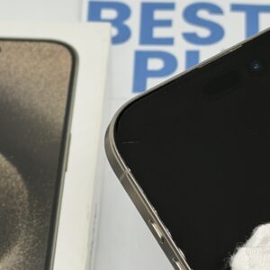 iPhone 15 Pro Max 256GB zwart /zeer net /88% batt /garantie