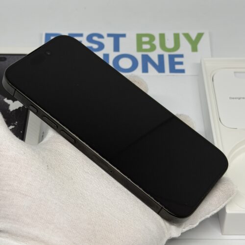 iPhone 15 pro 128GB zwart /zeer net /87% batt /garantie