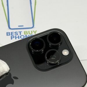 iPhone 16 Pro 256GB zwart /krasvrij scherm /92% batt /garantie