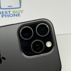 iPhone 16 Pro 256GB zwart /krasvrij scherm /92% batt /garantie