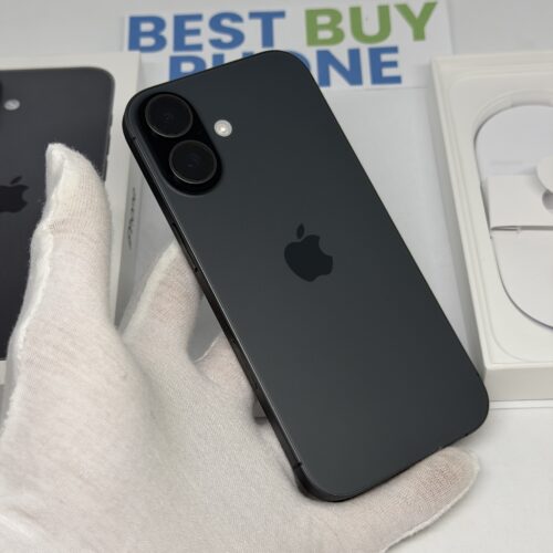iPhone 17 256GB zwart /E-sim /krasvrij /100% batt /garantie