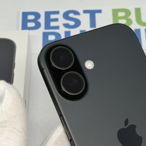 iPhone 17 256GB zwart /E-sim /krasvrij /100% batt /garantie
