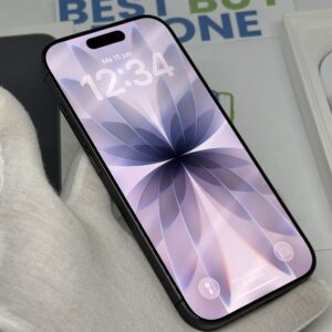 iPhone 17 256GB zwart /E-sim /krasvrij /100% batt /garantie