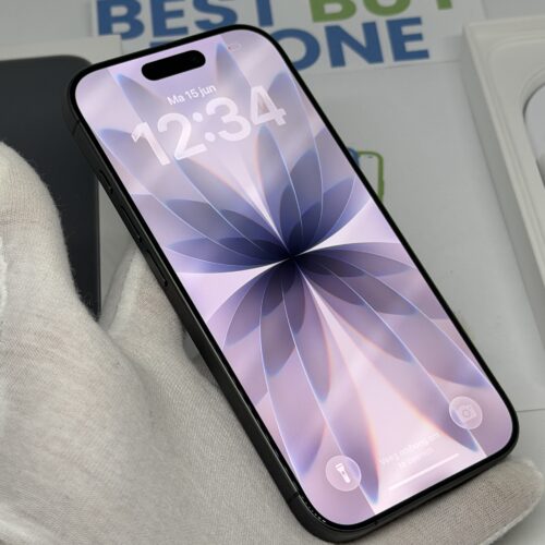 iPhone 17 256GB zwart /E-sim /krasvrij /100% batt /garantie