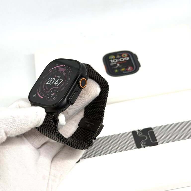 Apple Watch Ultra 2 zwart /milanese band /100% batt /garantie