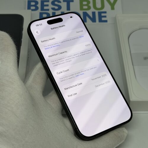 iPhone 17 256GB zwart /ongebruikt + 12 maanden garantie