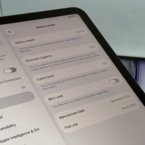 IMG_4644 iPad Air 6e 11 inch M2 256GB grijs /krasvrij /93% batt /garantie