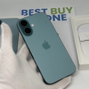 iPhone 16 128GB groen /94% batt /zeer net /garantie