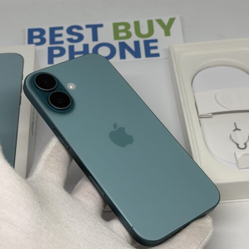 iPhone 16 128GB groen /94% batt /zeer net /garantie