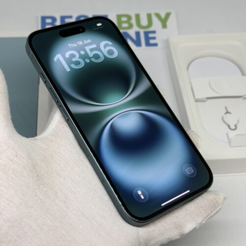 iPhone 16 128GB groen /94% batt /zeer net /garantie
