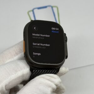 IMG_4727 Apple Watch Ultra 2 zwart /ongebruikt /milanese band /Apple Care+