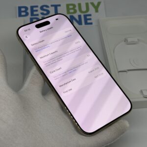 iPhone Air 256GB goud /100% batt /krasvrij /garantie