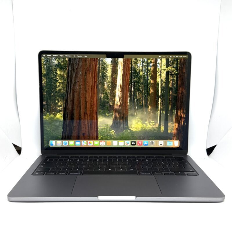 MacBook Air M2 256GB grijs /zeer net /97% batt /garantie