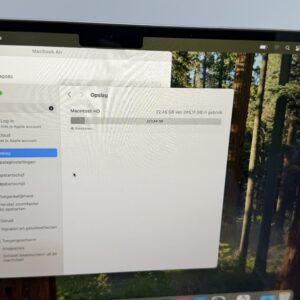 MacBook Air M2 256GB grijs /zeer net /97% batt /garantie