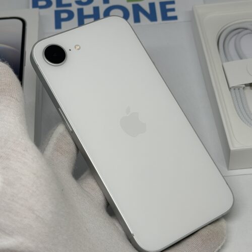 iPhone 16E 128GB wit /ongebruikt + 12 maanden garantie