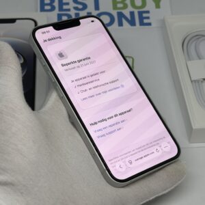 iPhone 16E 128GB wit /ongebruikt + 12 maanden garantie