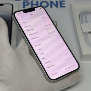 iPhone 16E 128GB wit /ongebruikt + 12 maanden garantie