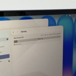 MacBook Neo 512GB indigo touchID /ongebruikt + 12 maanden garantie