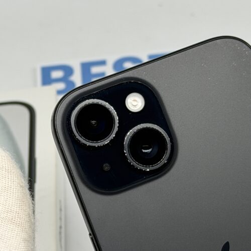 iPhone 15 128GB zwart /krasvrij scherm /92% batt /garantie