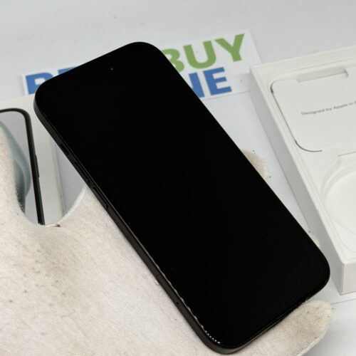 iPhone 15 128GB zwart /krasvrij scherm /92% batt /garantie