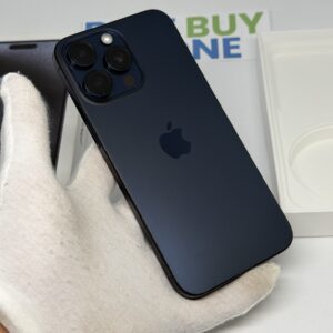 iPhone 15 Pro Max 256GB blauw /zeer net /85% batt /garantie