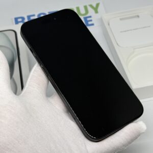 iPhone 15 128GB zwart /licht gebruikt /87% batt /garantie