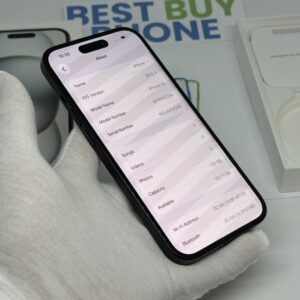 iPhone 15 128GB zwart /licht gebruikt /87% batt /garantie