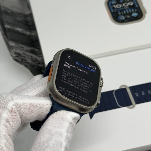 Apple Watch Ultra 2 grijs /oceaan band /88% batt /garantie