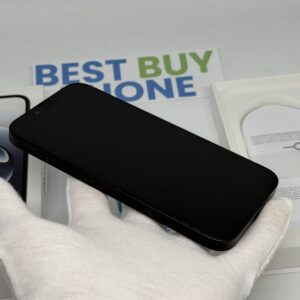 iPhone 16E 128GB zwart /zeer net /100% batt /garantie