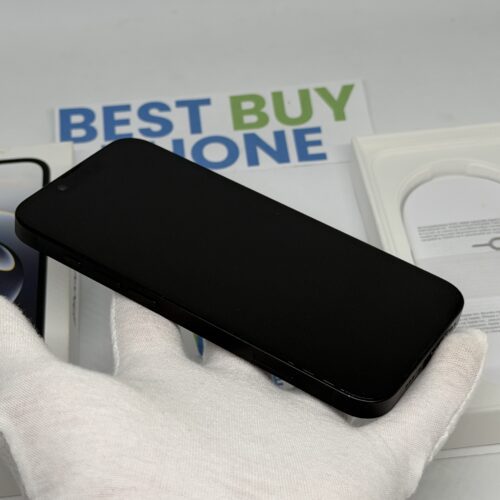 iPhone 16E 128GB zwart /zeer net /100% batt /garantie