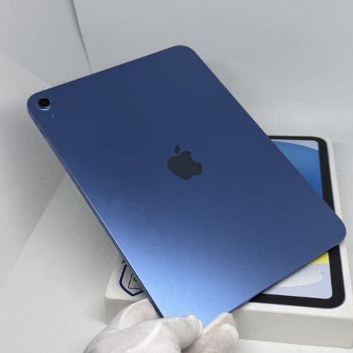 iPad 11e 128GB blauw /krasvrij scherm /100% batt /garantie