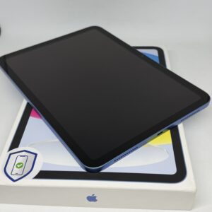 iPad 11e 128GB blauw /krasvrij scherm /100% batt /garantie
