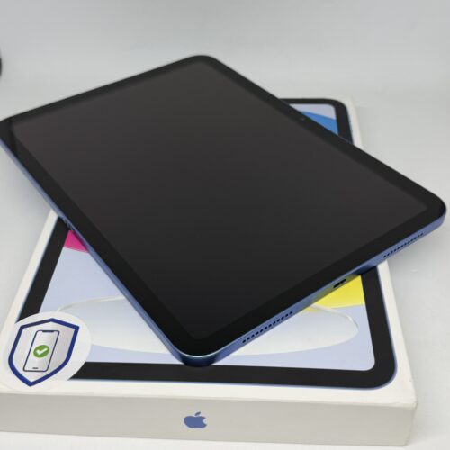 iPad 11e 128GB blauw /krasvrij scherm /100% batt /garantie