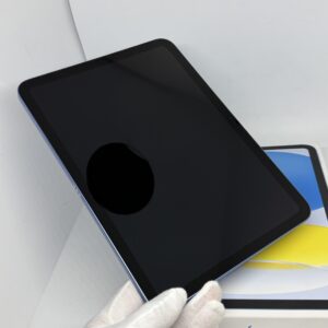 iPad 11e 128GB blauw /krasvrij scherm /100% batt /garantie