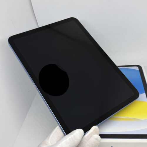 iPad 11e 128GB blauw /krasvrij scherm /100% batt /garantie