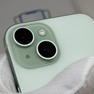iPhone 15 128GB groen /krasvrij scherm /90% batt /garantie