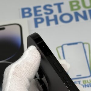 iPhone 14 Pro 128GB zwart /krasvrij glas /100% batt /garantie