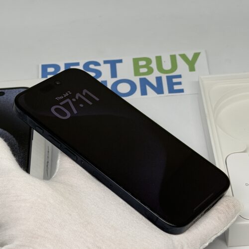 iPhone 15 pro 128GB blauw /krasvrij /90% batt /garantie