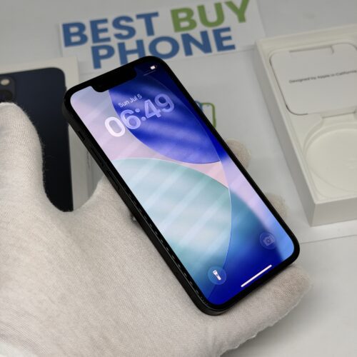 iPhone 13 mini 128GB zwart /zeer net /98% batt /garantie