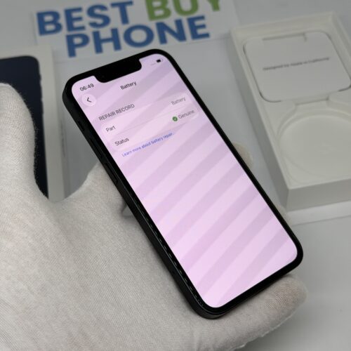 iPhone 13 mini 128GB zwart /zeer net /98% batt /garantie