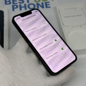 iPhone 13 mini 128GB zwart /zeer net /98% batt /garantie